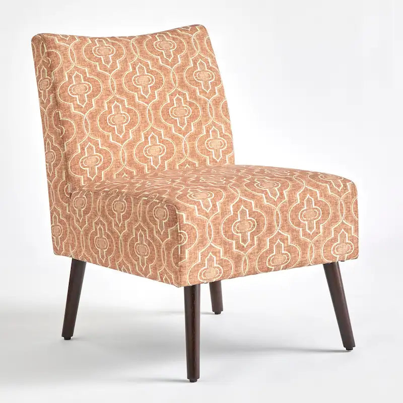 Mid-Century Modern Upholstered Armchair