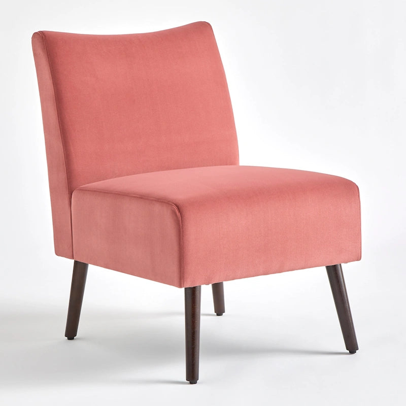 Mid-Century Modern Upholstered Armchair
