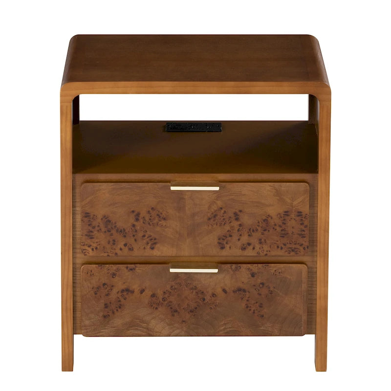 Table de chevet rustique de ferme entièrement assemblée, commode d'appoint rétro en bois vieilli, chiffonnier, bohème