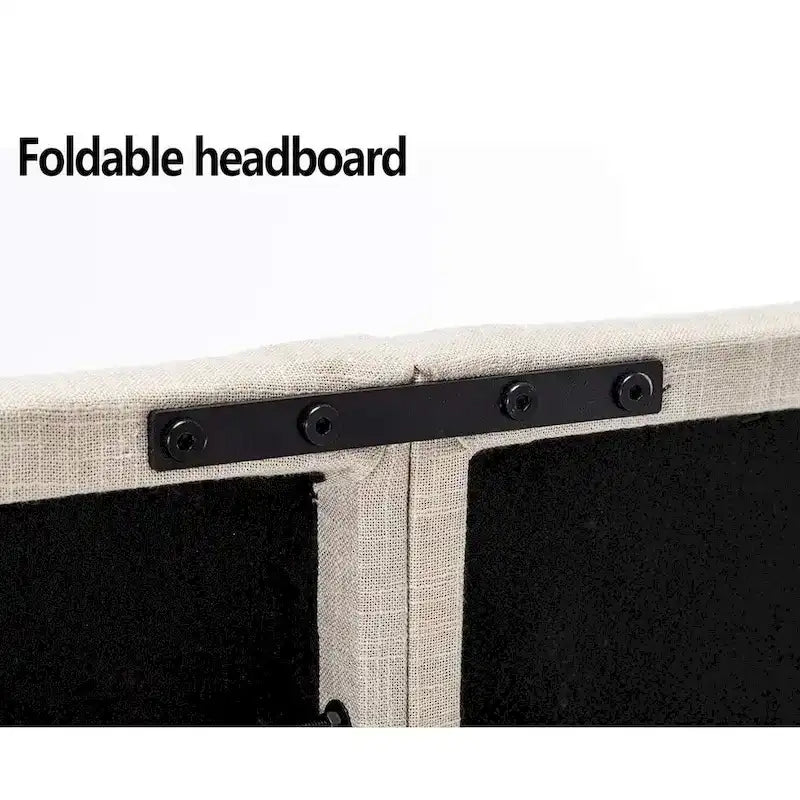 Headboard Queen Foldable Upholstered Headboard for Queen