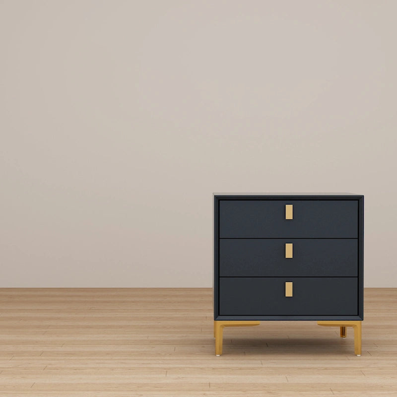 3-Drawer Nightstand End Table Bedside Table