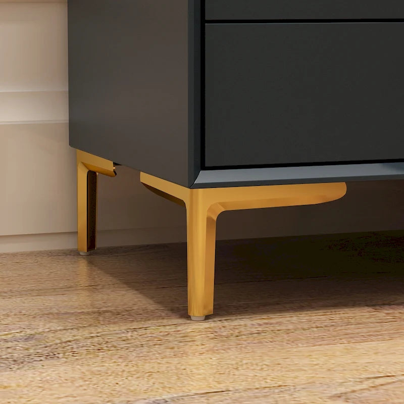 3-Drawer Nightstand End Table Bedside Table