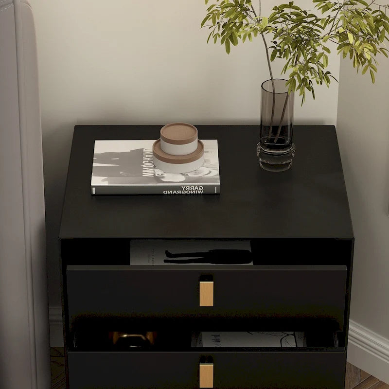 3-Drawer Nightstand End Table Bedside Table