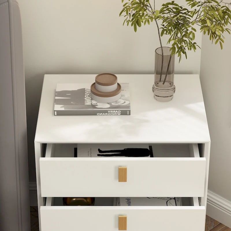 3-Drawer Nightstand End Table Bedside Table
