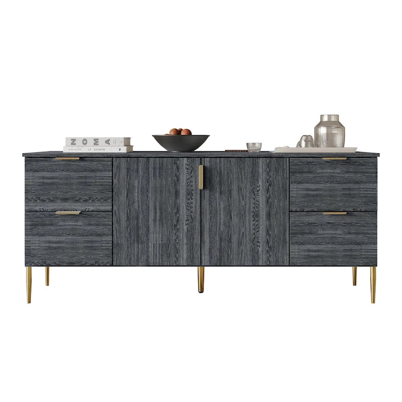Modern and Luxury Clean-Lines Sideboard