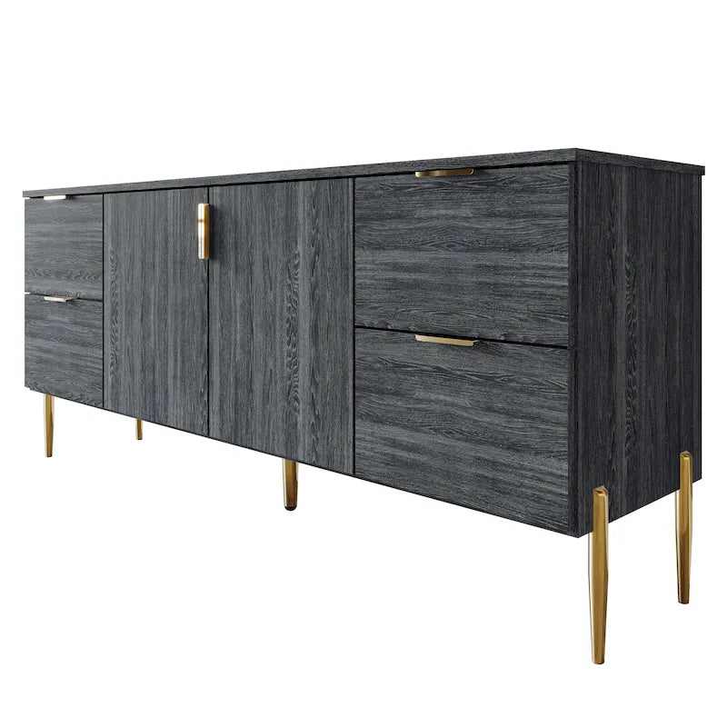 Modern and Luxury Clean-Lines Sideboard