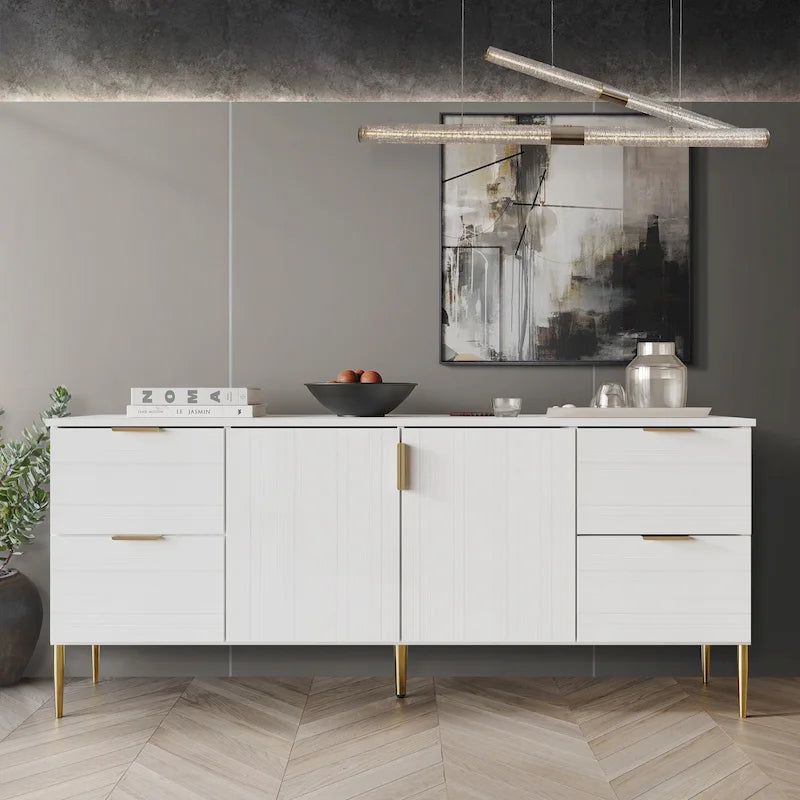 Modern and Luxury Clean-Lines Sideboard