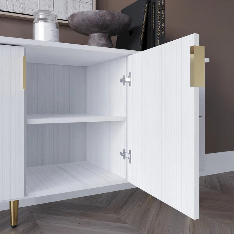 Modern and Luxury Clean-Lines Sideboard