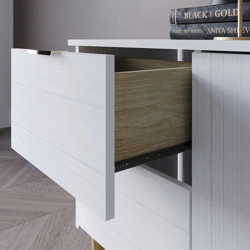 Modern and Luxury Clean-Lines Sideboard