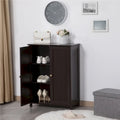 Floor Cabinet with 2 Doors, 2 Adjustable Shelves
