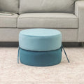 Pouf rond rembourré Repose-pieds Ottomane
